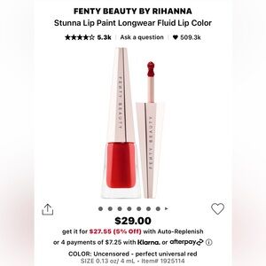 Fenty Beauty by Rihanna